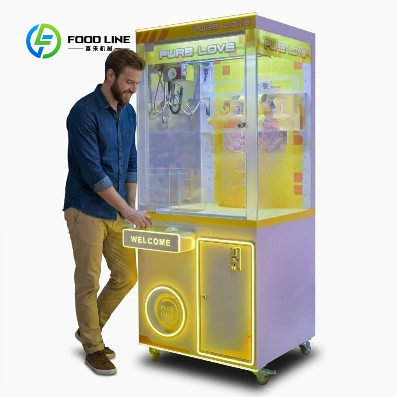 Arcade Vending Machines - เครื่องคีบตุ๊กตาอัตโนมัติแบบกำหนดเอง ใช้เหรียญ ตู้เกมอาร์เคดโลหะ เครื่องคีบตุ๊กตา